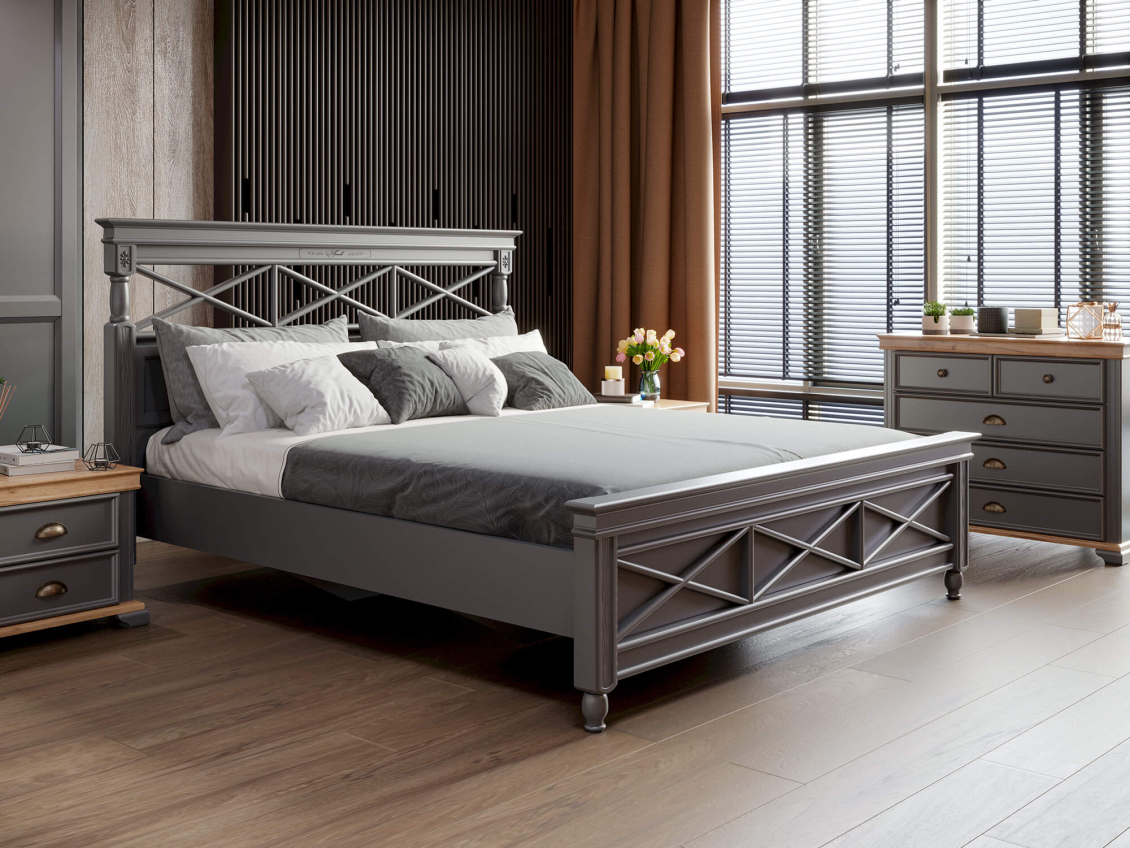 Спальня Амели (Оникс серый), ЛД